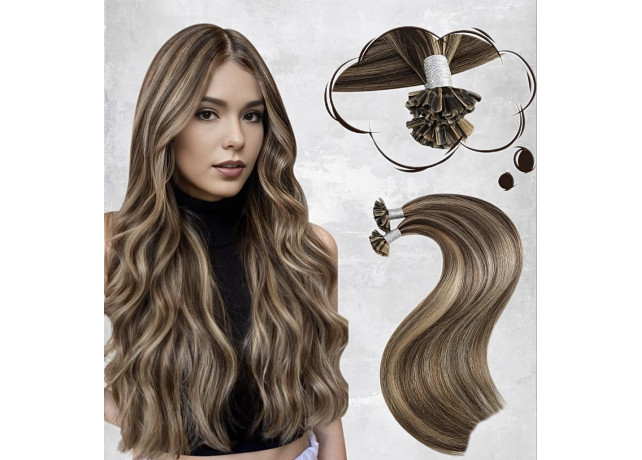 Extensii cheratina Diamond Balayage #4 #24
